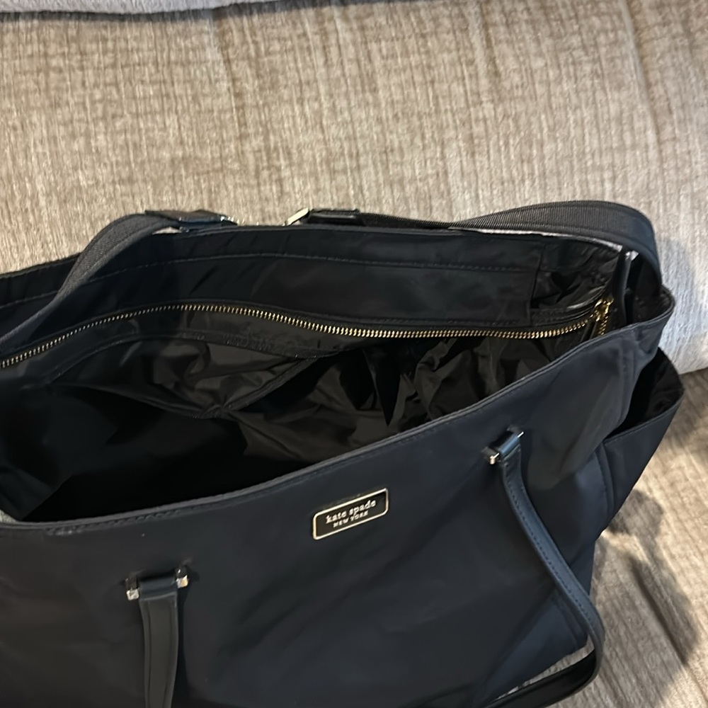 Kate Spade Elegant Dawn nylon diaper bag 18 x 12 with 3 different handles - Picture 3 of 14